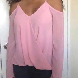 NAKED ZEBRA WRAP TOP